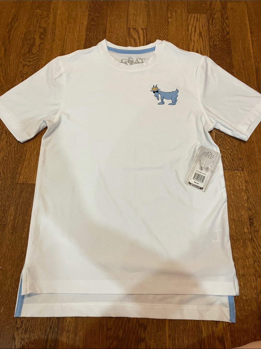 Men’s Goat USA White Short-Sleeve Tee